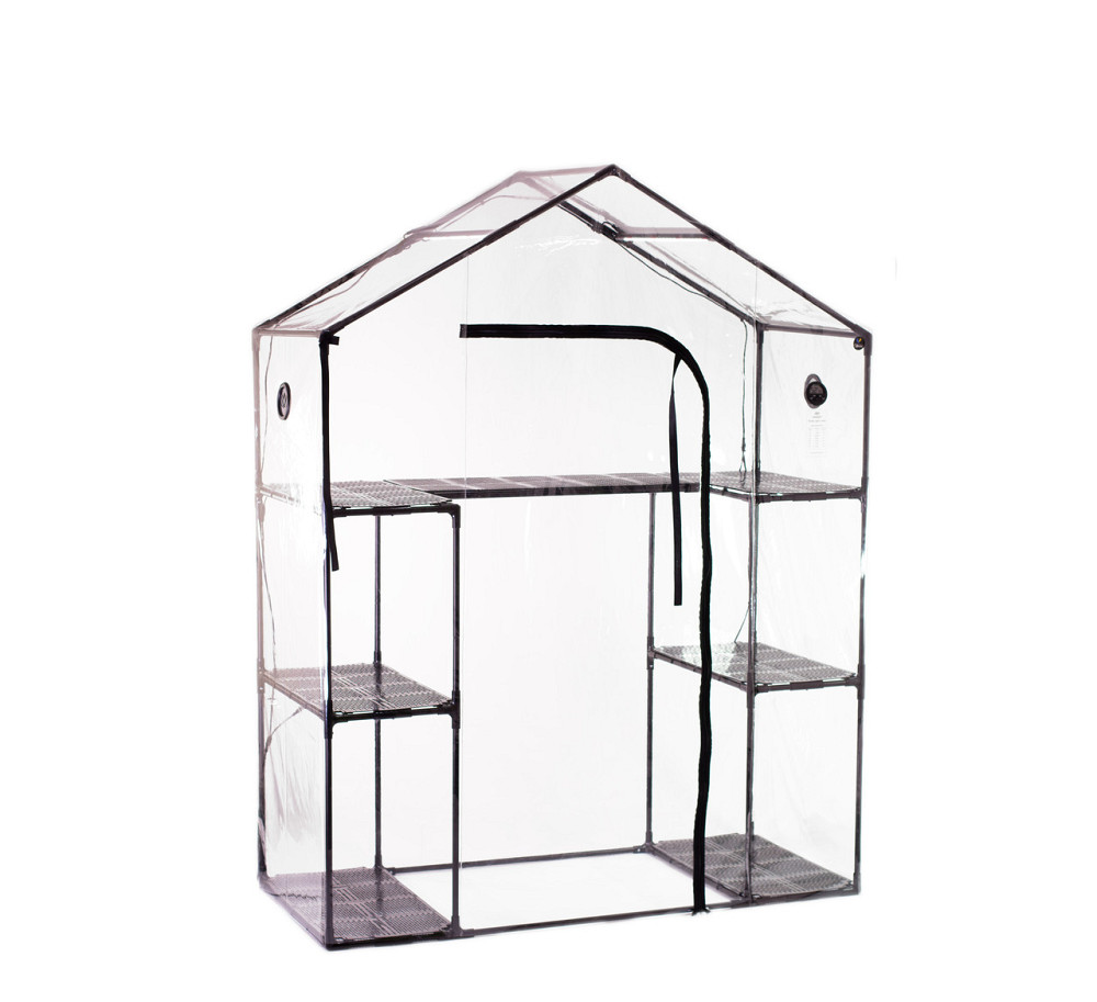 2х поверхова міні-теплиця з полицями під квіти для патіо та балкона, тераси Sezam Akrur (без LED осв Бориспіль - фото 1