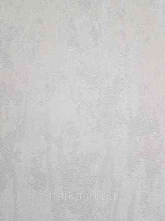 Шпалери вінілові на флізеліні гарячого тиснення DU&KA 1.06х10 вензель основа під штукатурку сірі коричневі Київ