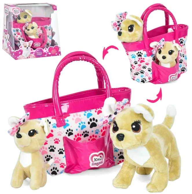 Інтерактивний песик Кіккі з цуценям у сумочці (M 5702 I UA) Чернігів - фото 1
