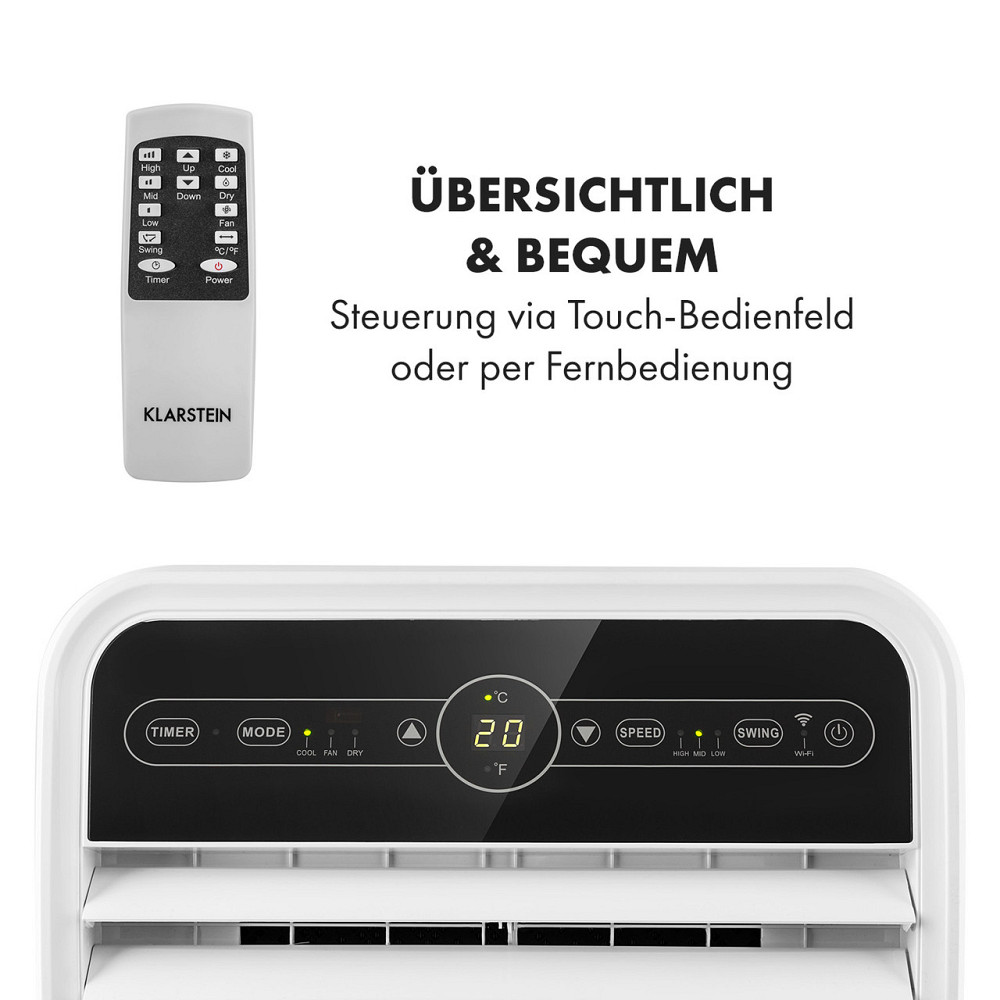 Мобильный кондиционер Metrobreeze New York Smart 12k 12 000 BTU / 3,5 кВт EEC Пульт дистанционного управления Ровно - изображение 7