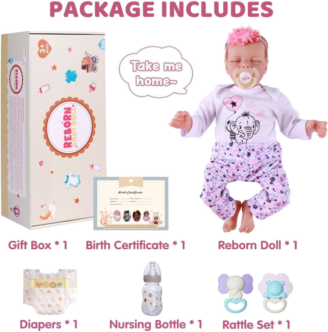 Реалістична лялька (Реборн) Reborn Baby Doll Луцьк - фото 1