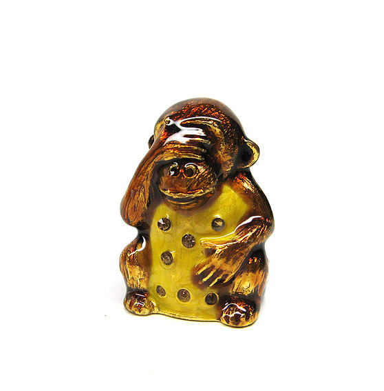 Наперсток сувенирный декорй Обезьяна не вижу Киев - изображение 1