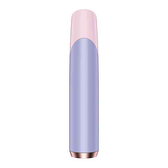 Вакуумний стимулятор Satisfyer Bold Kiss Violet, магнітна технологія 3D Air Pulse, 30 режимів роботи Sex Aura Київ