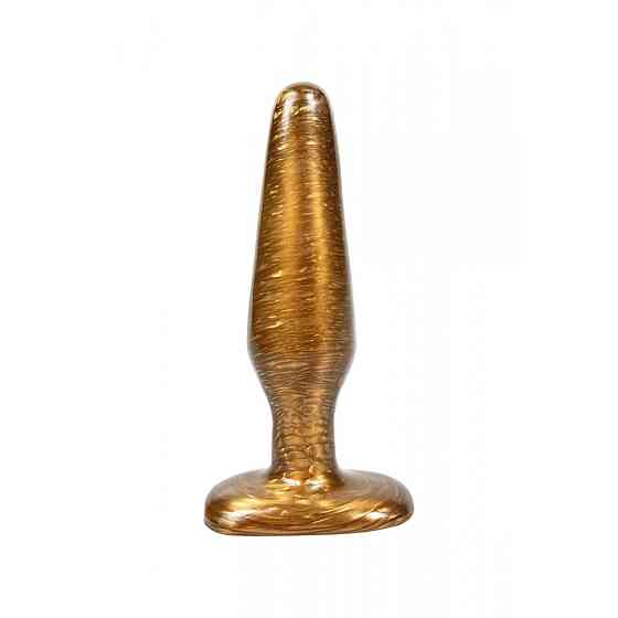 Анальная пробка золотая Chisa Dark Muscle Hiney Rod M Sex Aura Киев