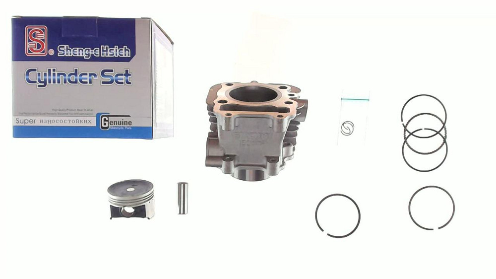 Поршневая (ЦПГ) Suzuki GN-150 (Ø57.5, p-15) SEE (#SL) Мукачево - фото 1