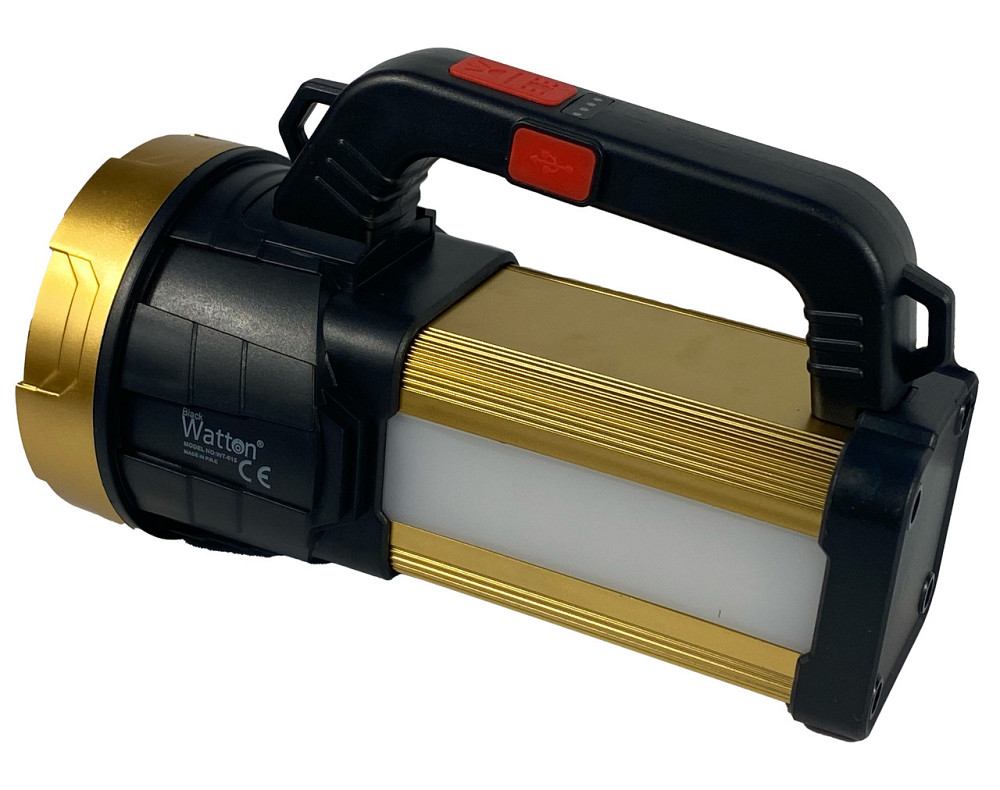 Фонарик Watton WT-615 аккумуляторный ручной LED Каменец-Подольский - изображение 7