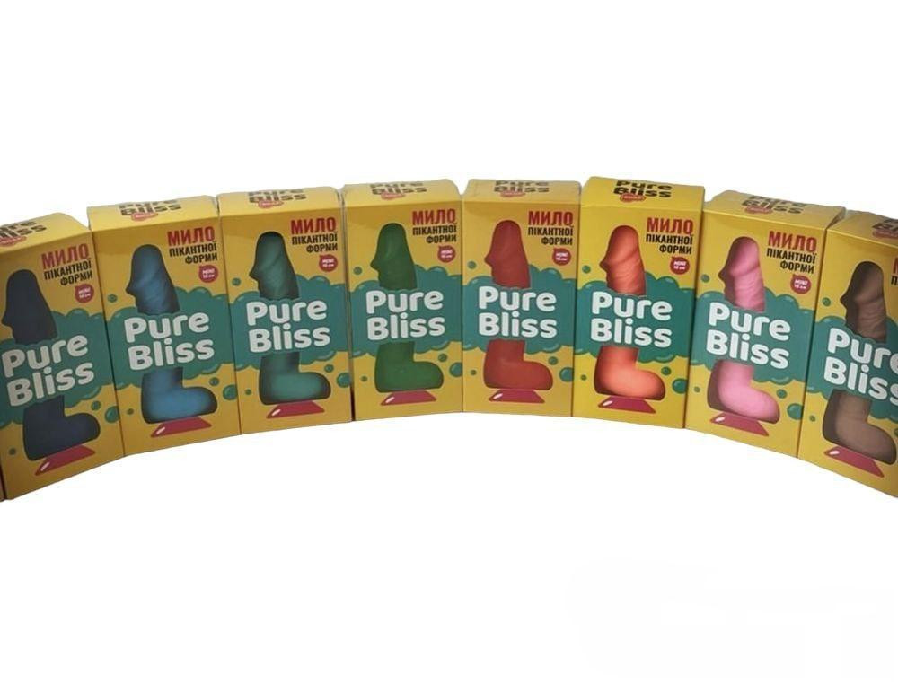 Мыло член Pure Bliss MINI на присоске, зеленое, 15 см Sex Aura Киев - изображение 10