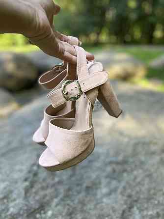 Seastar Босоніжки жіночі SEASTAR KK10 пудра (літо, еко-замша) (1016) лише 38р.і 40р. Коломыя