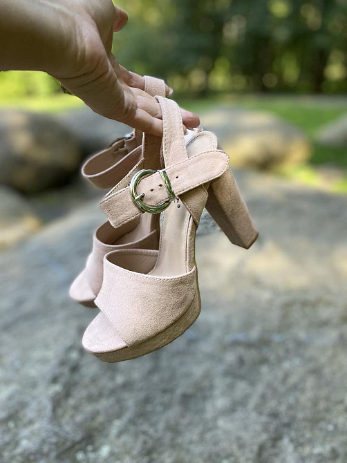 Seastar Босоніжки жіночі SEASTAR KK10 пудра (літо, еко-замша) (1016) лише 38р.і 40р. Коломия - фото 2