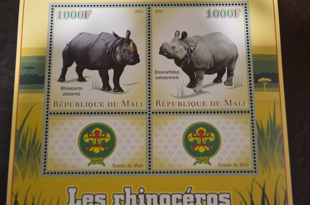 Мали. Фауна. Блок. 2014 год (А-20) Полтава - изображение 1