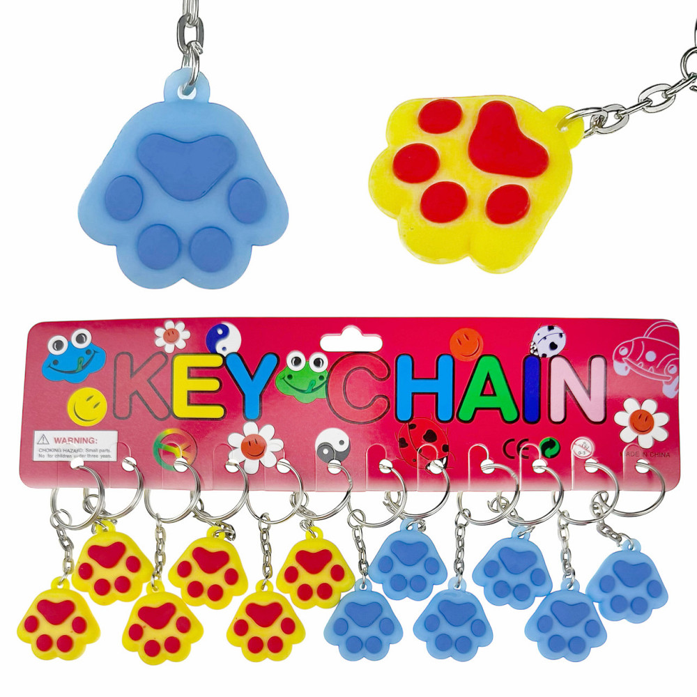 Брелоки для ключей Лапки 12 шт Киев - изображение 1