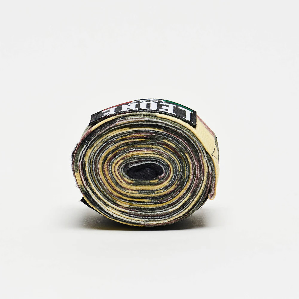 Бинти для боксу Leone AB705 Green Mimetic 4.5m Каменское - изображение 4