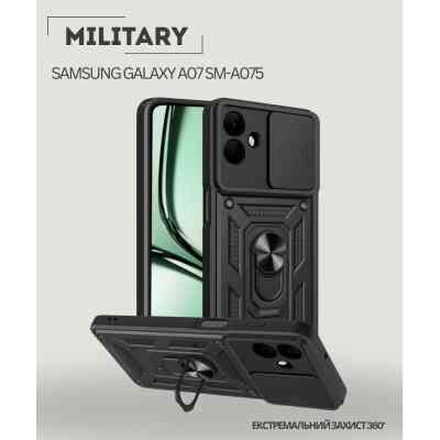 Чохол до мобільного телефона BeCover Military Samsung Galaxy A07 SM-A075 Black (713897) Вінниця