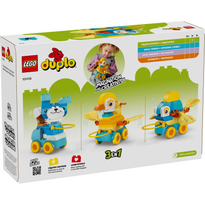 Конструктор LEGO DUPLO Животные на колесах 3 в 1 (10448-) Винница - изображение 11