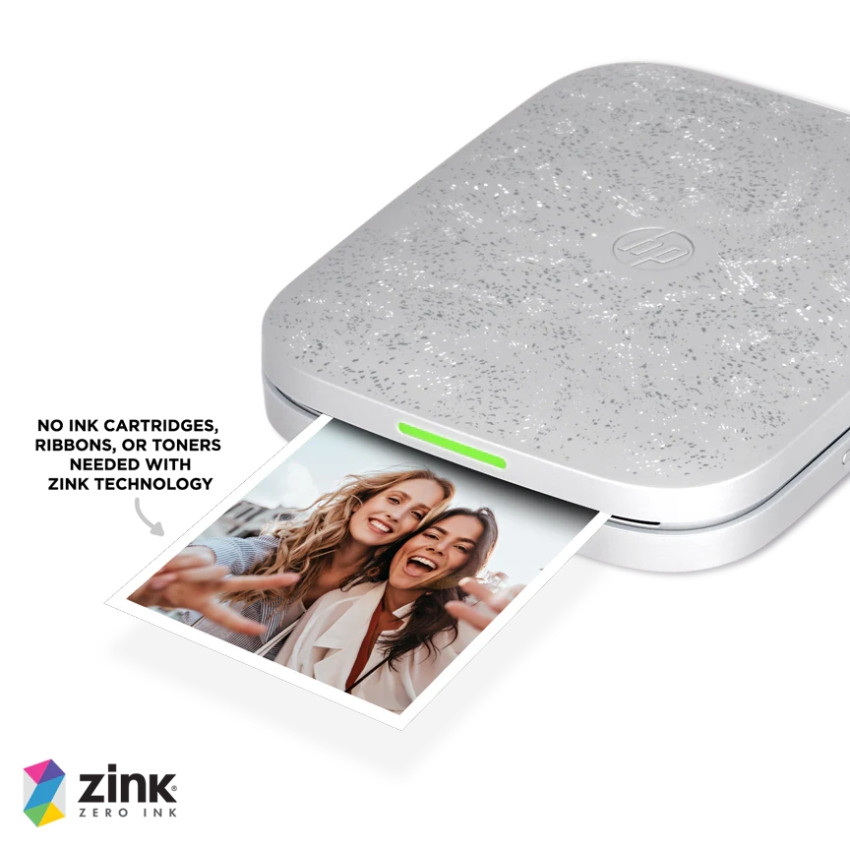 Фотопапір HP Sprocket Zink 3.5"x4.25" Глянцевий, самоклеючий, 20 листів Вінниця - фото 4