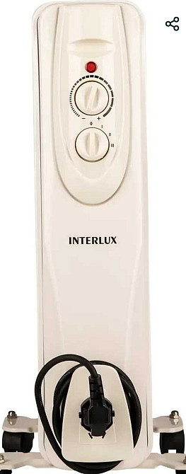 Обігрівач масляний, радіатор, INTERLUX INO-9020W, 2 кВт, 20м2. Київ - фото 2