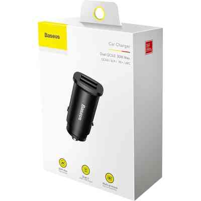 Зарядное устройство Baseus Square metal A+A 30W Black (CCALL-DS01) Винница