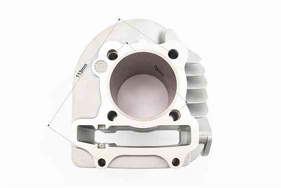 Циліндр к-кт (цпг) 160cc-58,5мм синя коробка (палець 15мм) Київ