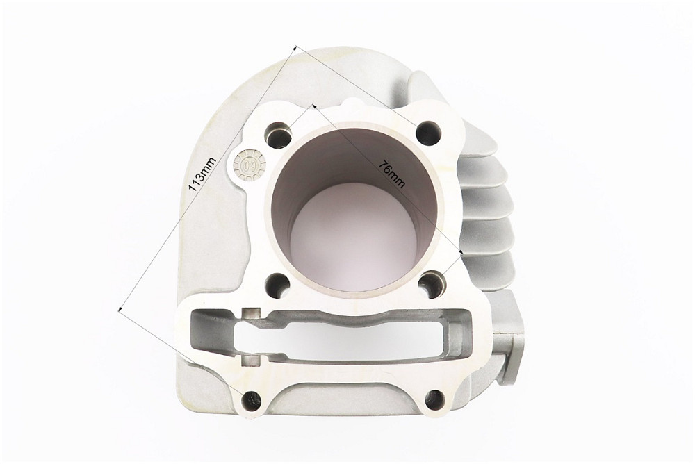 Циліндр к-кт (цпг) 160cc-58,5мм синя коробка (палець 15мм) Київ - фото 4