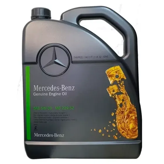 Mercedes-Benz 5W-30 MB 229.52, 1 л – оригинальное моторное масло премиум-класса Ковель