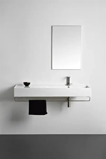 Раковина  Scarabeo Teorema 2.0 121x46 Prawa Perłowa 512241 Київ - фото 1