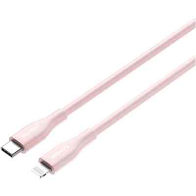 Дата кабель USB-C to Lightning 1.0m CLNM60 C-L 60W MFI Silicon Pink Canyon (CNS-CLNM60SC10PS) Вінниця