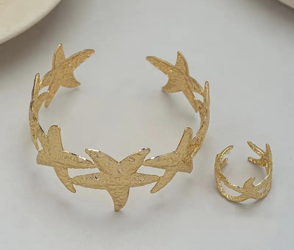 Браслет + каблучка 