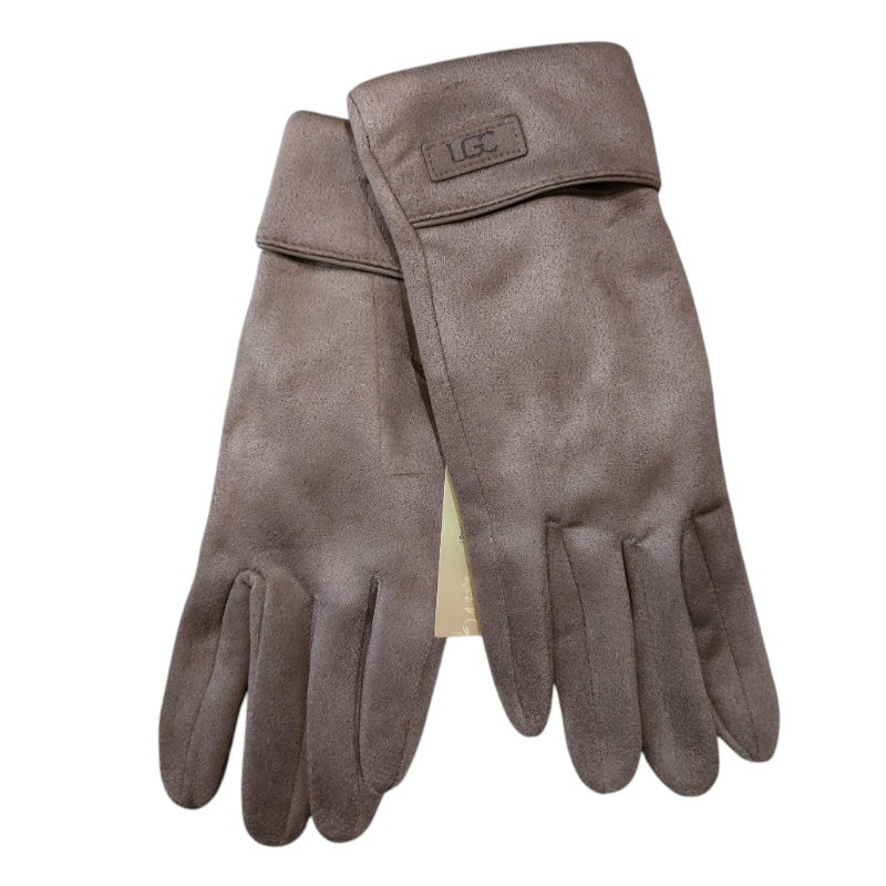 Рукавички сенсорні жіночі one size кавовий Київ - фото 1