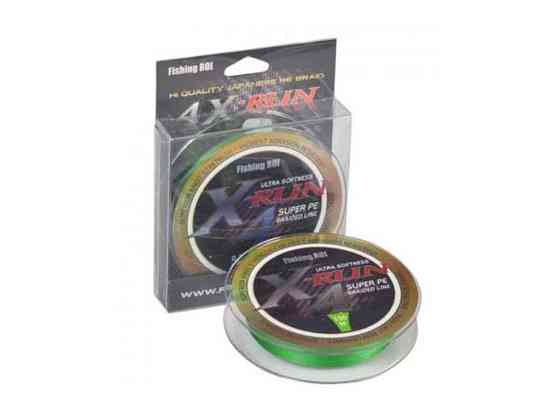 Шнур 0,104 мм 2,74 кг 150 м X-Run 4PE grass green 721-02-04 ТМ FISHING ROI Київ