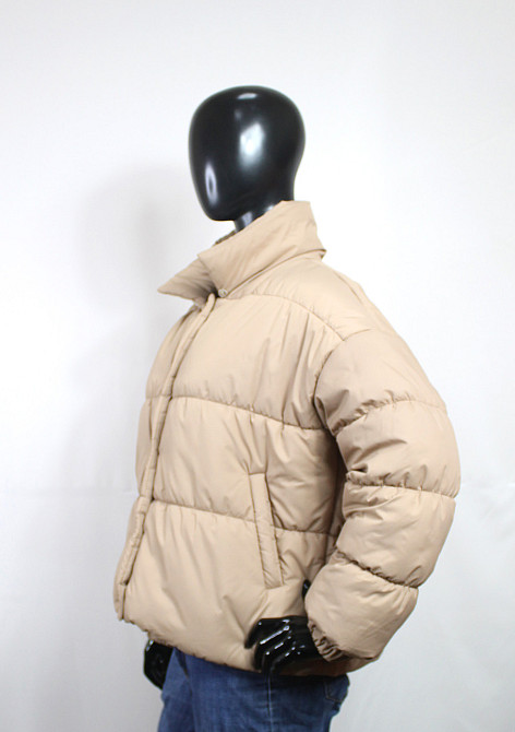 Демисезонная женская куртка Бежевый 46 Харьков - изображение 3