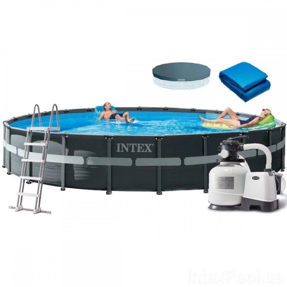 Каркасний басейн Intex 26340 (732-132см), 47241 л Вінниця - фото 2