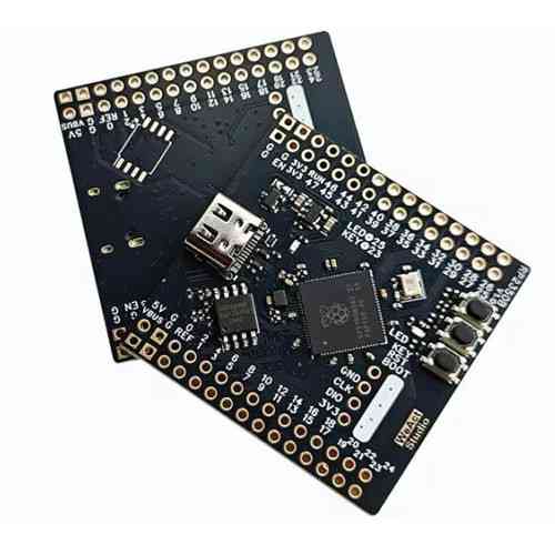 Плата разработчика RP2350B WeAct Studio ARM RISC V 150МГц 48 GPIO Type C 5В 41x41мм микроконтроллерная плата Киев