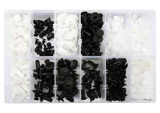 Шпинки для автосалоної обшивки MITSUBISHI YATO, різні, 12 типорозмірів, 370 шт. [20] Одеса
