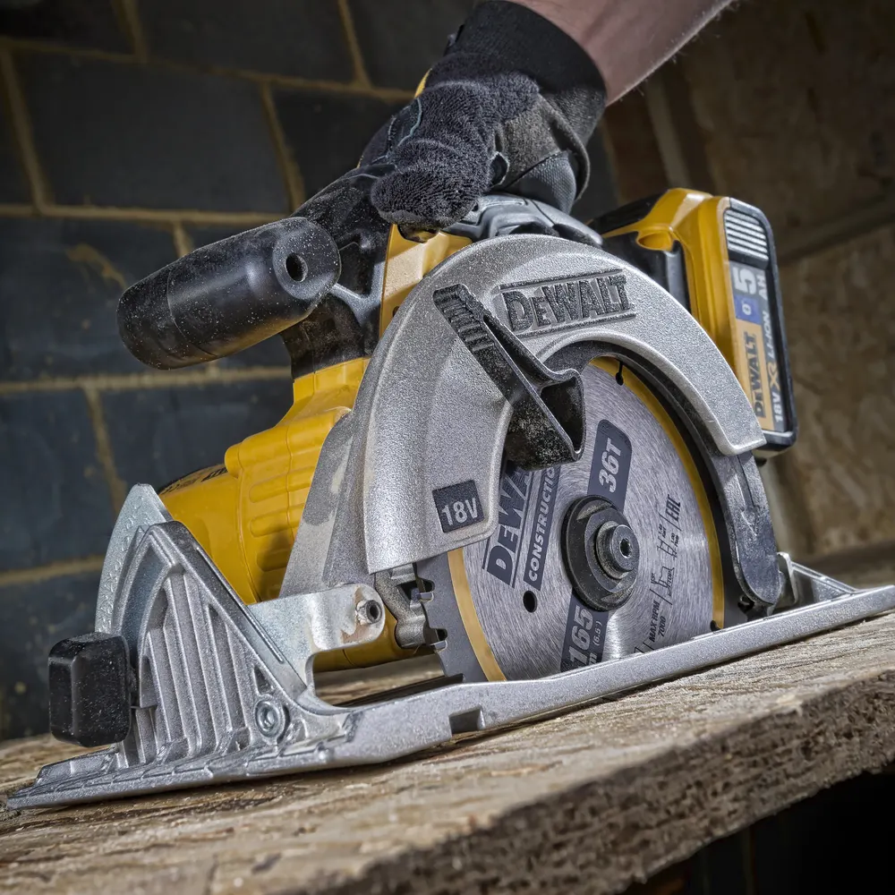 Диск пильний CONSTRUCTION DeWALT DT1950 : 165 х 20, 36Т, 7000 об/хв, ширина розпилу 1.86 мм, товщина полотна 1 мм Київ - фото 3
