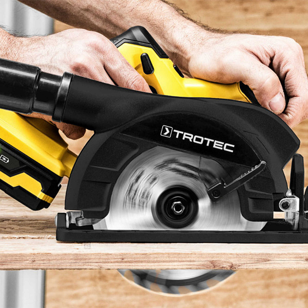 Пила циркулярная аккумуляторная Trotec PCSS 10-20V + кейс (4430000110) Вінниця - фото 11