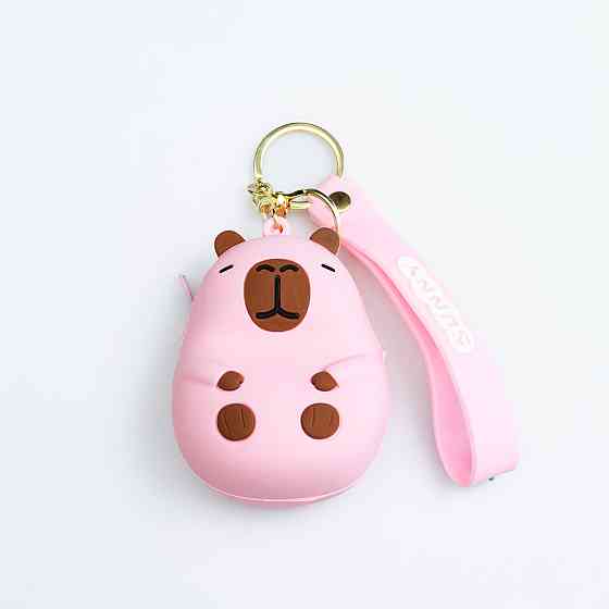 Дитяча силіконова сумочка-гаманець 8*6*4 см Рожевий HP-55-10P Коломия