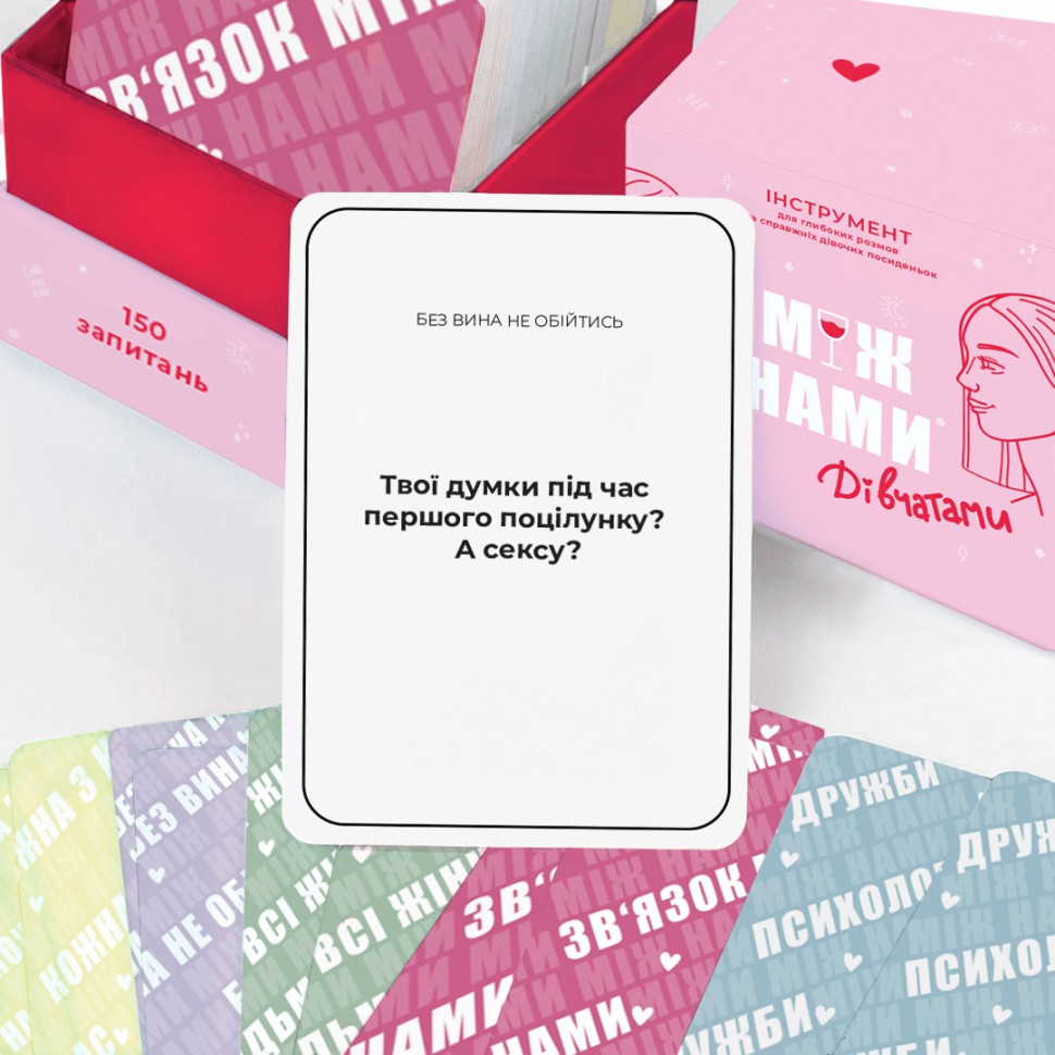 Гра настільна Між нами Дівчатками MemoGames 0010MG українською мовою Вінниця - фото 4