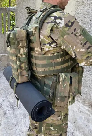 Каремат каремат  коврик эва тактический армейский для теплоизоляции с резинками Одесса