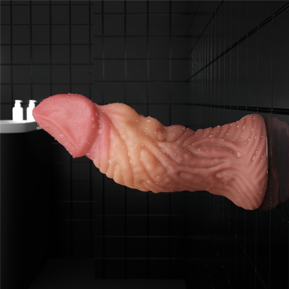 Фалоімітатор 7.0'' Dual layered Platinum Silicone Plug Sex Aura Київ - фото 9