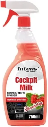 Полироль-молочко для панели приборов WINSO COCKPIT MILK INTENSE Strawberry 750 мл — Яркий аромат клубники и бе Ковель