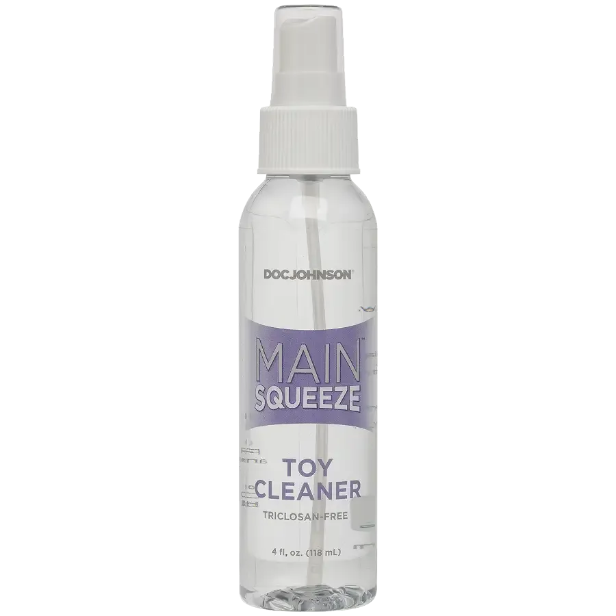 Очищувальний засіб для іграшок Doc Johnson Main Squeeze Toy Cleaner (118 мл) антибактеріальний Львів - фото 1
