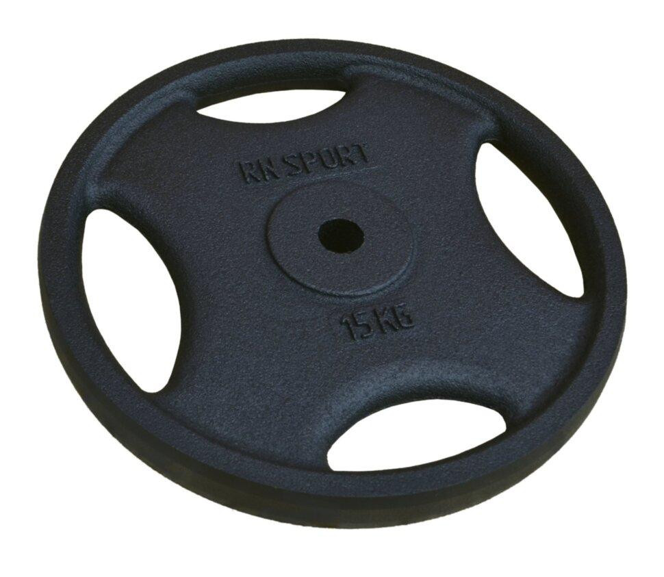 Штанга набірна чавунна на 115 кг Гантелі, гирі, штанги та диски металеві Київ - фото 6