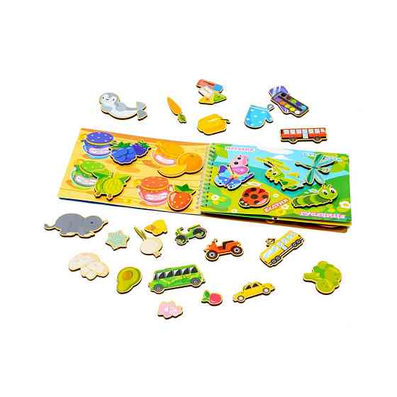 Розвиваючий Альбом "Головоломка на липучках" Puz-22925 Вінниця