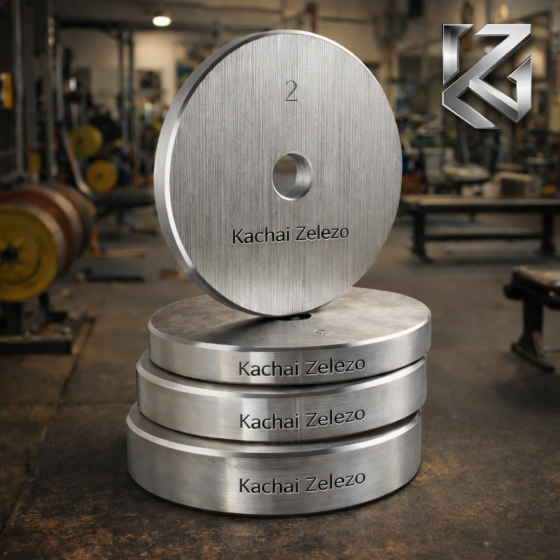 Гантель наборная на 20 кг металлическая без покрытия Kachai Zelezo Iron Pro Киев