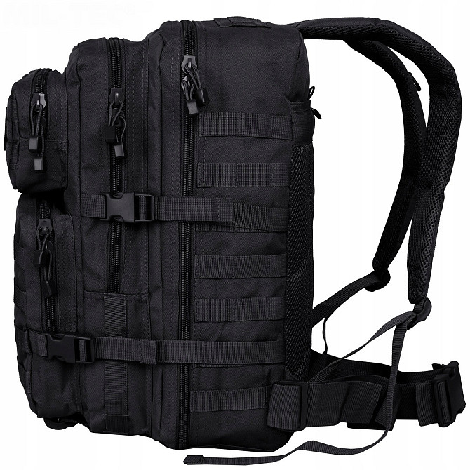 Тактичний Рюкзак 36 літрів із системою Molle 25 мм Mil-Tec від Sturm "Assault Large" (14002202) Blac Нововолинськ - фото 5