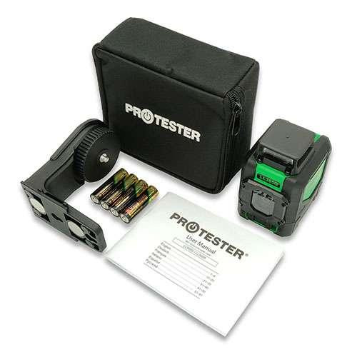 Построитель плоскостей лазерный H360°/1V, (зеленый луч) PROTESTER LL305G Чернигов - изображение 3