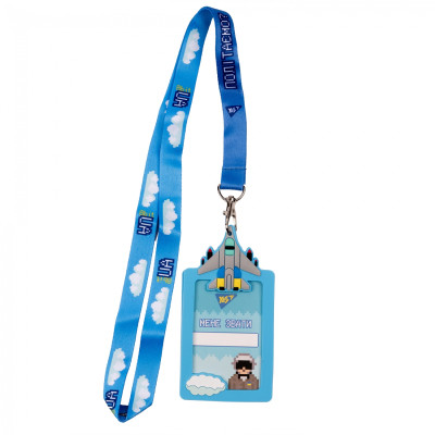 Бейдж Yes силиконовый на ленте 8bit RU (940307) Винница - изображение 2