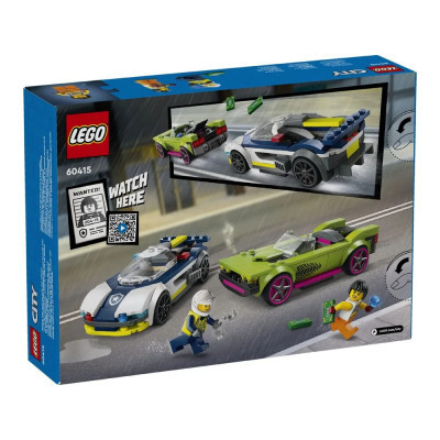 Конструктор LEGO City Преследование маслкара на полицейском автомобиле 213 деталей (60415) Винница - изображение 8