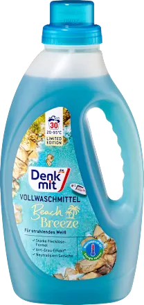 Denkmit Vollwaschmittel flüssig Beach Breeze Жидкий стиральный порошок Киев