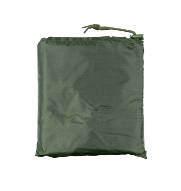 Тактичне пончо Brandit (дощовик, плащ-намет) із сумкою Олива Київ - фото 2